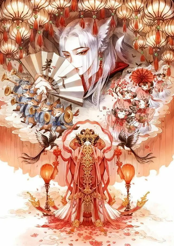 Tô màu anime hồ ly – Nghệ thuật và giải trí 31