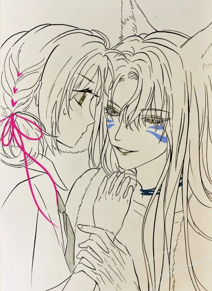 Tô màu anime hồ ly – Nghệ thuật và giải trí 51