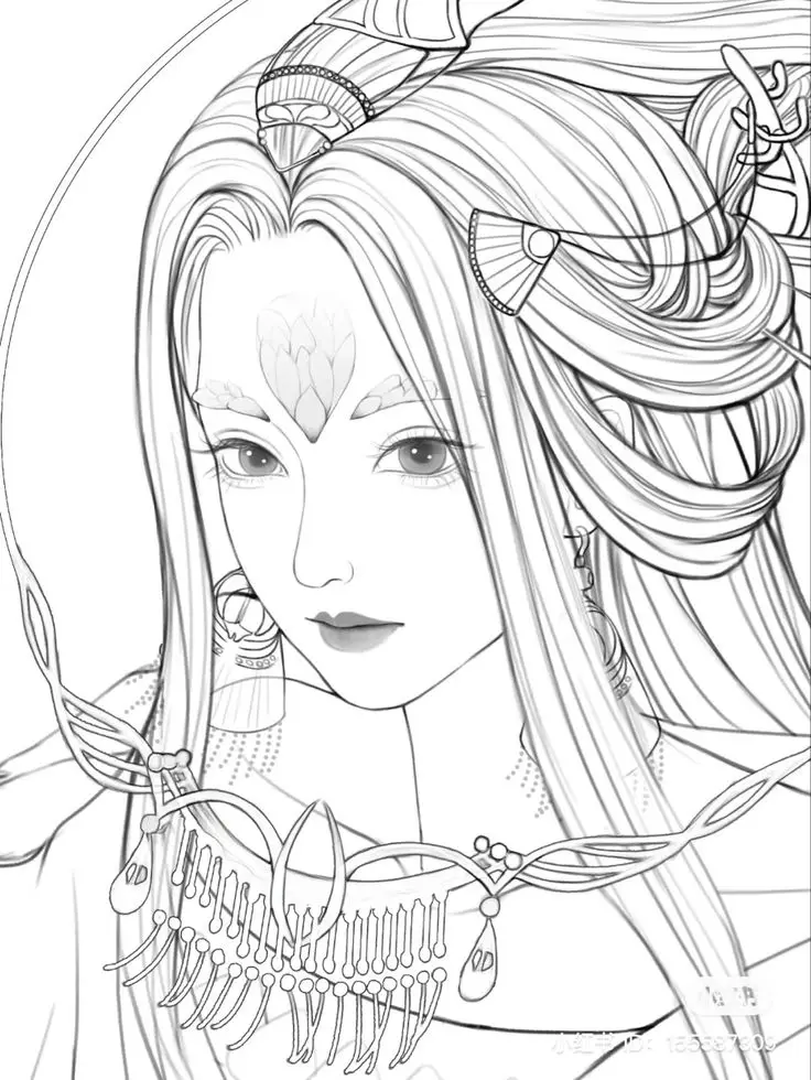 Tô màu anime hồ ly – Nghệ thuật và giải trí 63