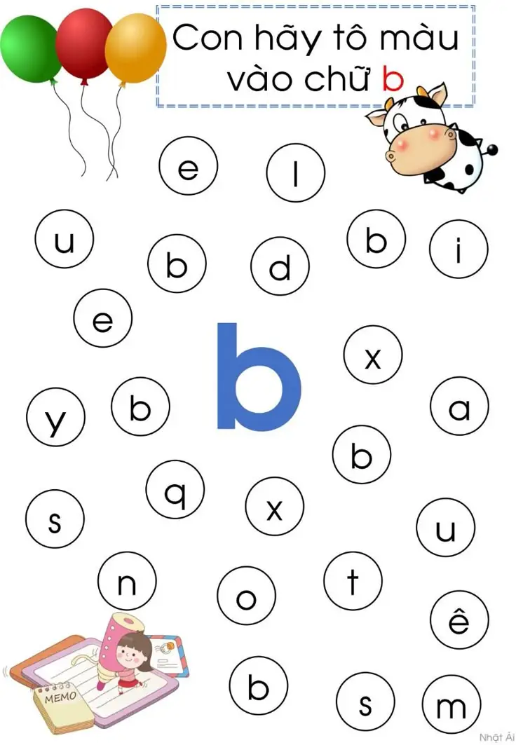 Tô Màu Bảng Chữ Cái - Đắm Chìm Trong Sáng Tạo 4