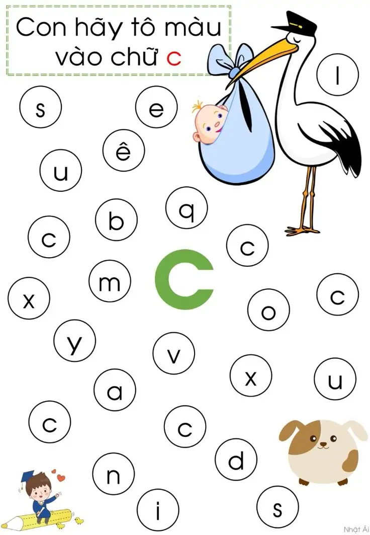 Tô Màu Bảng Chữ Cái - Đắm Chìm Trong Sáng Tạo 8