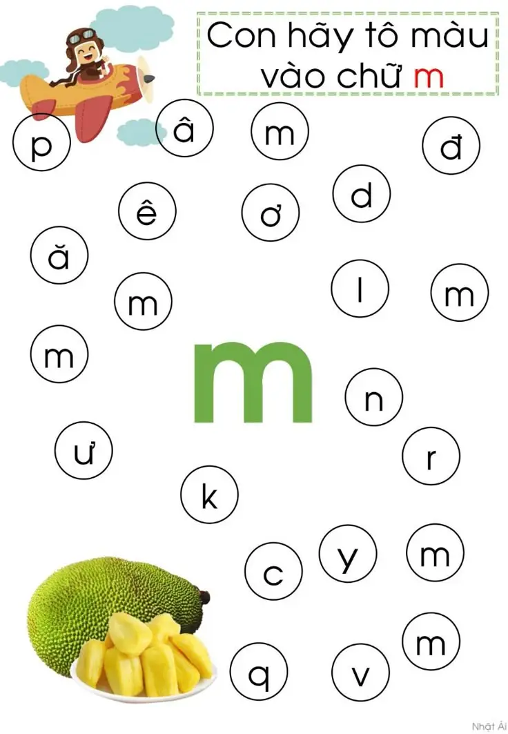 Tô Màu Bảng Chữ Cái - Đắm Chìm Trong Sáng Tạo 12