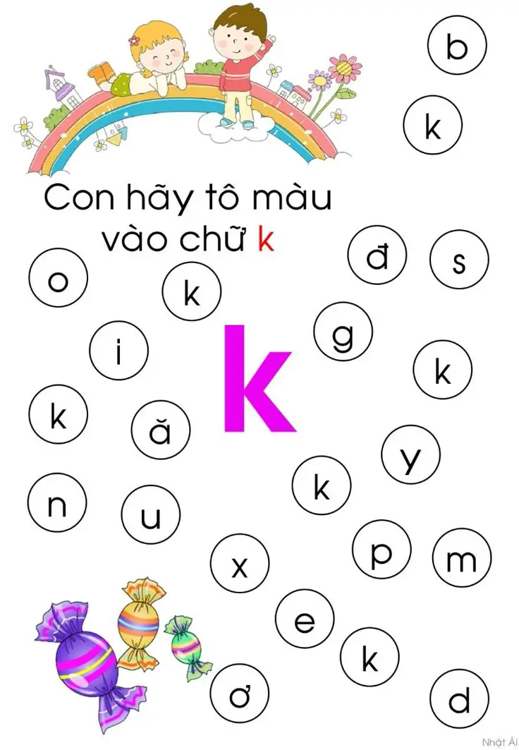 Tô Màu Bảng Chữ Cái - Đắm Chìm Trong Sáng Tạo 25