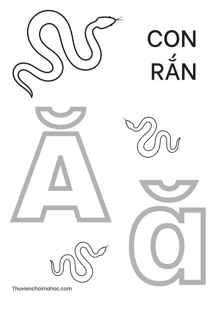 Tô Màu Bảng Chữ Cái - Đắm Chìm Trong Sáng Tạo 31