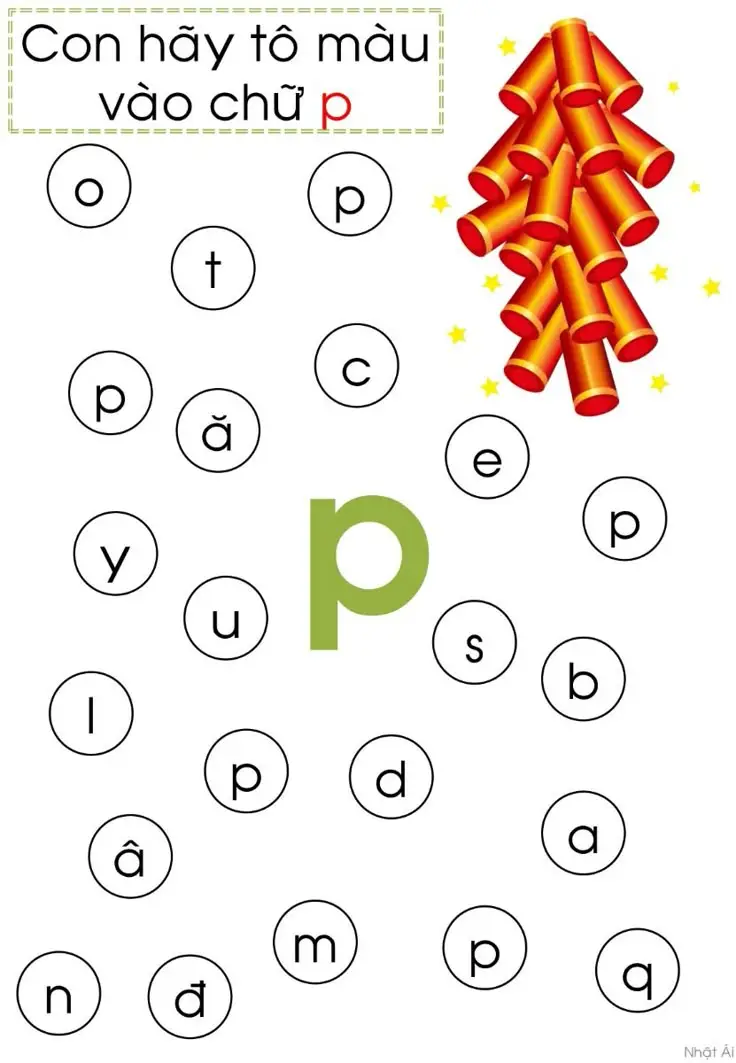 Tô Màu Bảng Chữ Cái - Đắm Chìm Trong Sáng Tạo 34