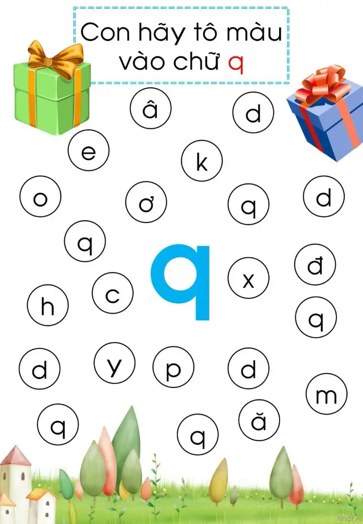 Tô Màu Bảng Chữ Cái - Đắm Chìm Trong Sáng Tạo 58