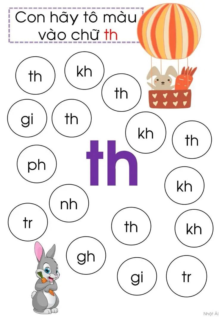 Tô Màu Bảng Chữ Cái Tiếng Việt - Những Hình Ảnh Đẹp Nhất 6