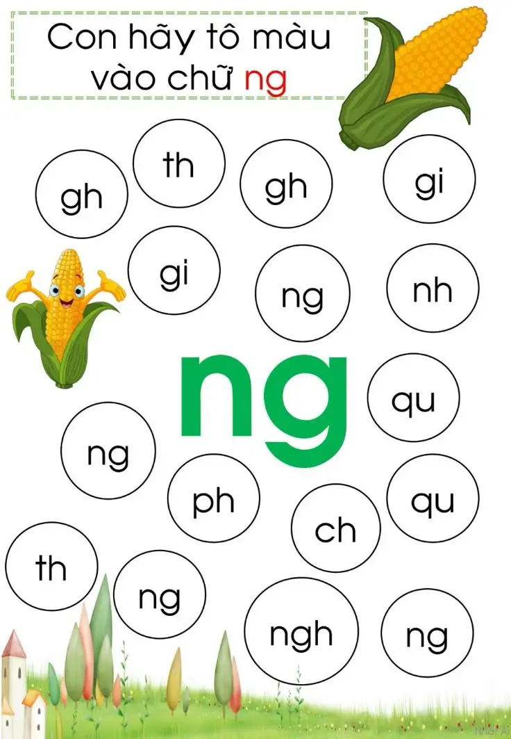 Tô Màu Bảng Chữ Cái Tiếng Việt - Những Hình Ảnh Đẹp Nhất 46