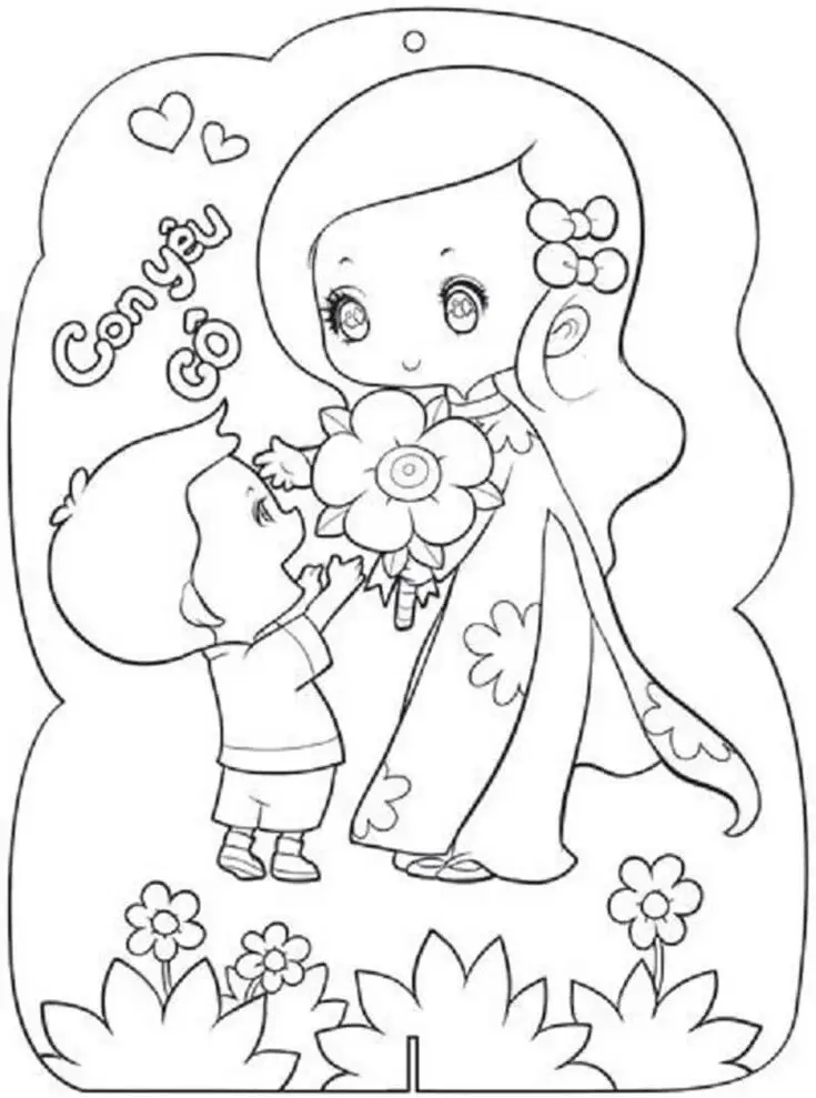 Tô Màu Bánh Sinh Nhật - Bộ Sưu Tập Hình Ảnh Ngọt Ngào 35