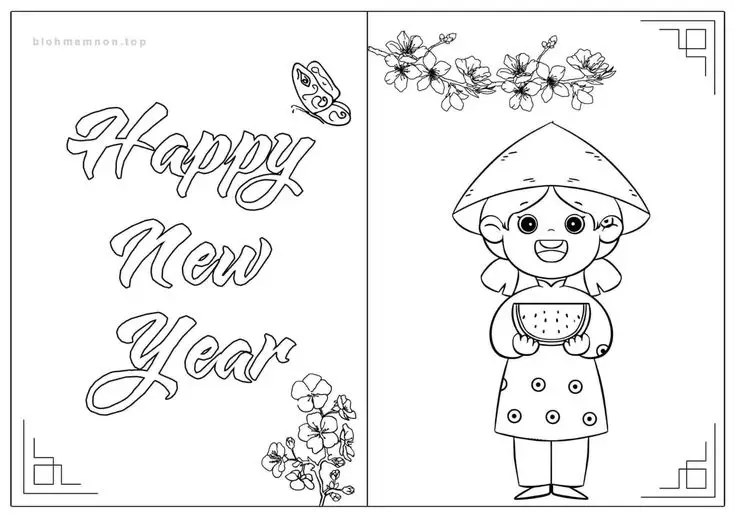 Tô Màu Bao Lì Xì Ngập Tràn May Mắn 5