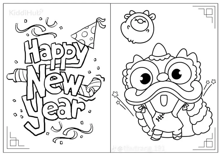 Tô Màu Bao Lì Xì Ngập Tràn May Mắn 7