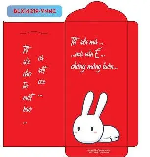 Tô Màu Bao Lì Xì Ngập Tràn May Mắn 20