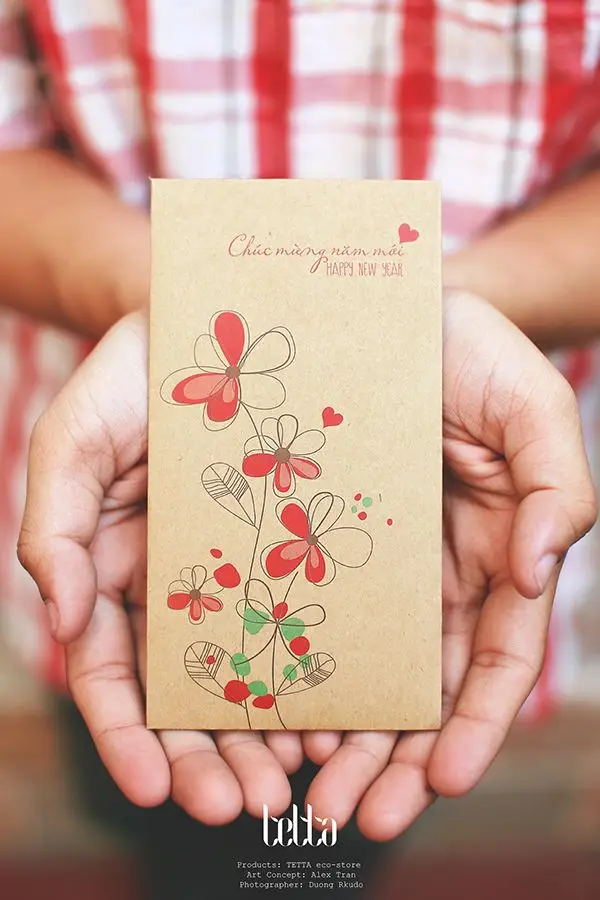 Tô Màu Bao Lì Xì Ngập Tràn May Mắn 28