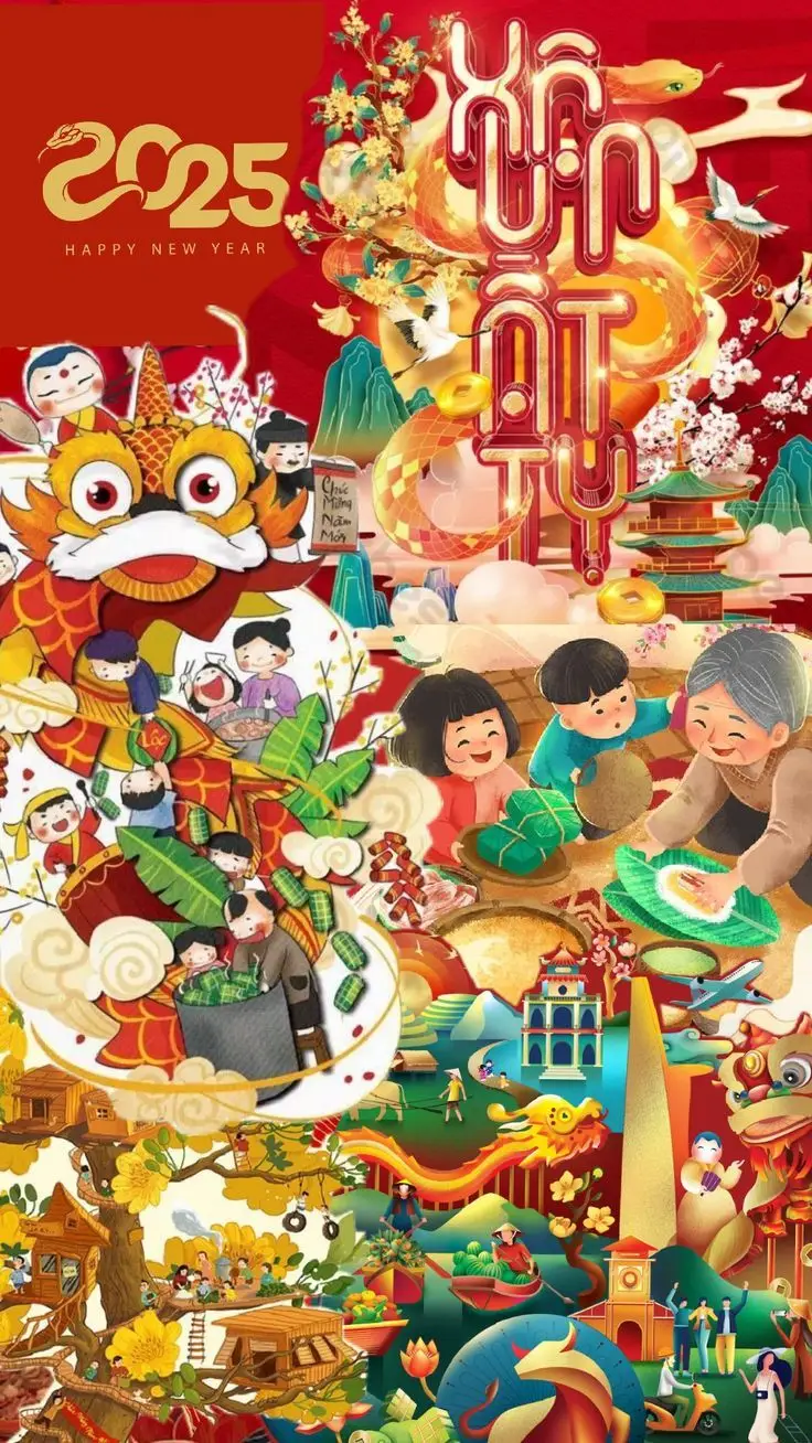 Tô Màu Bao Lì Xì Ngập Tràn May Mắn 36