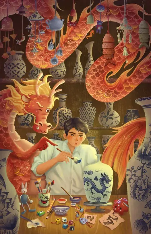 Tô Màu Bao Lì Xì Ngập Tràn May Mắn 49