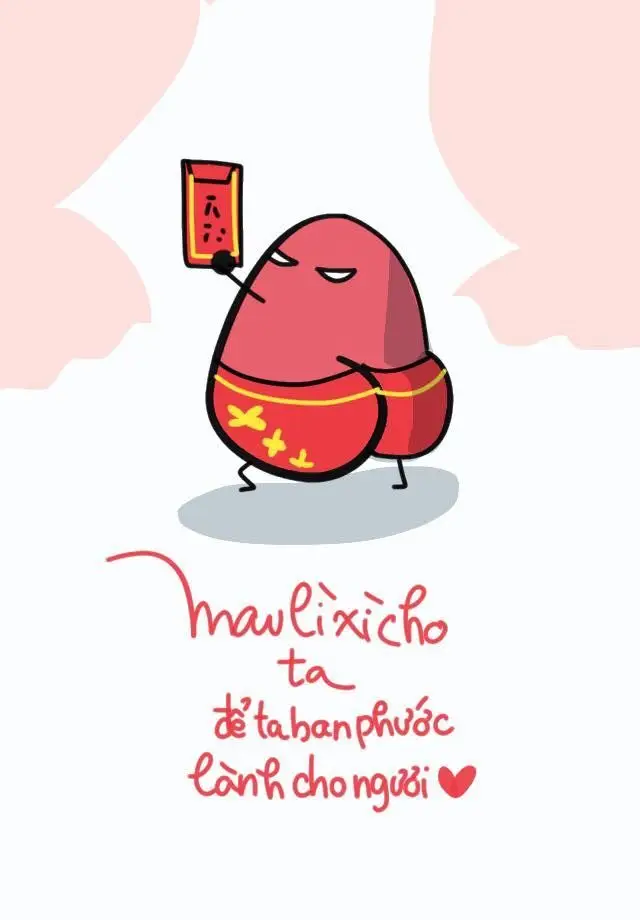 Tô Màu Bao Lì Xì Ngập Tràn May Mắn 53