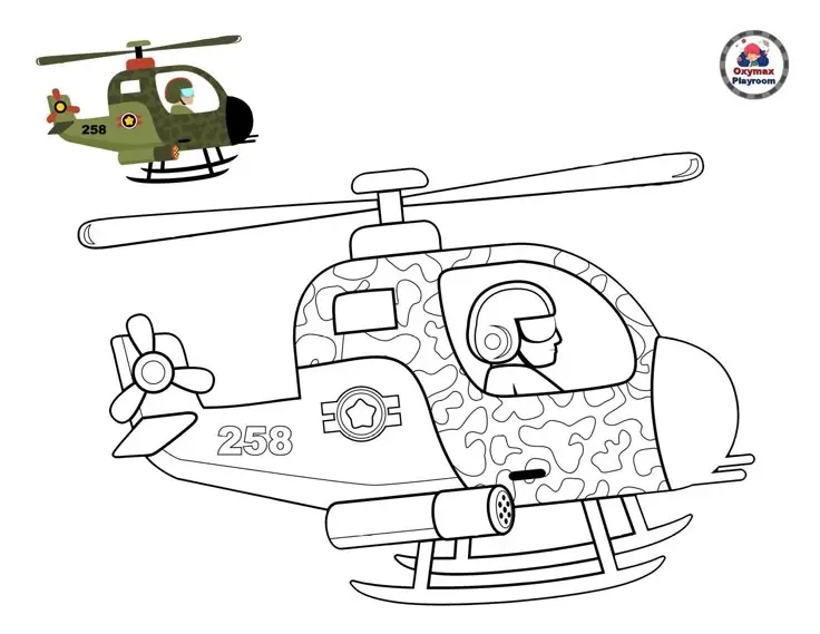 Tô Màu Chú Bộ Đội Dũng Cảm 22