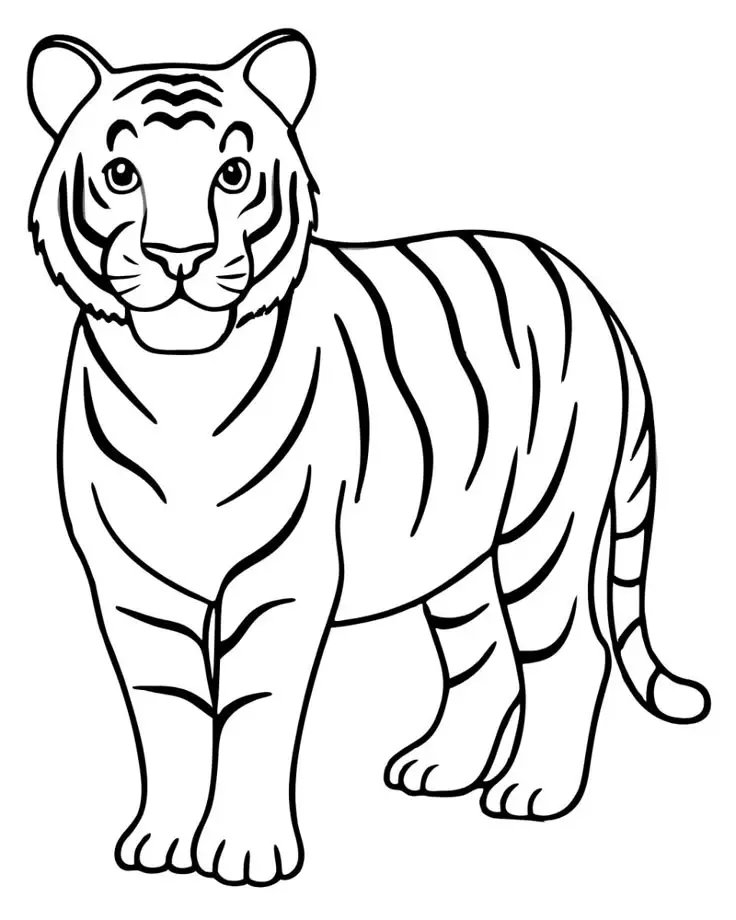 Tô Màu Con Vật Cho Bé Khám Phá Thế Giới Động Vật 53