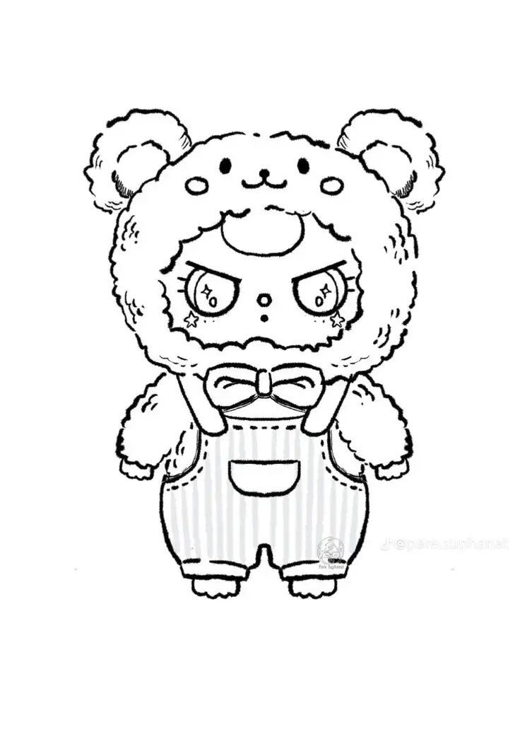 Tô Màu Con Vật Cute Cho Bé Sáng Tạo 63