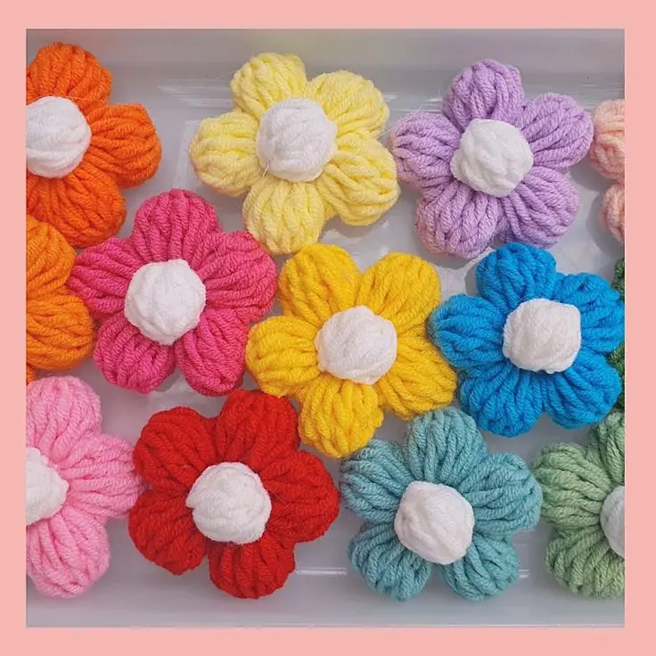 Tô Màu Hoa 5 Cánh Rực Rỡ Sắc Màu 22