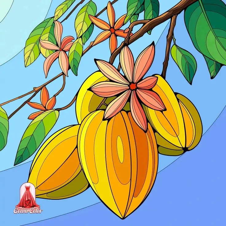 Tô màu hoa hướng dương tươi sáng cho trẻ nhỏ 48