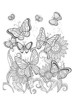 Tô màu hoa hướng dương tươi sáng cho trẻ nhỏ 54