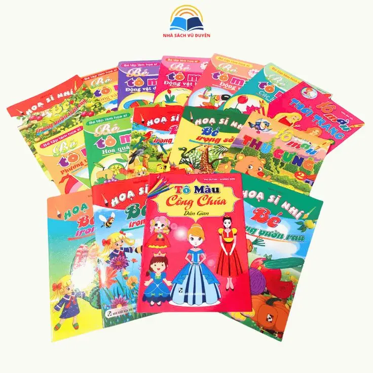Tô Màu Nhiều Chi Tiết - Tăng Cường Kỹ Năng Tô Màu 10