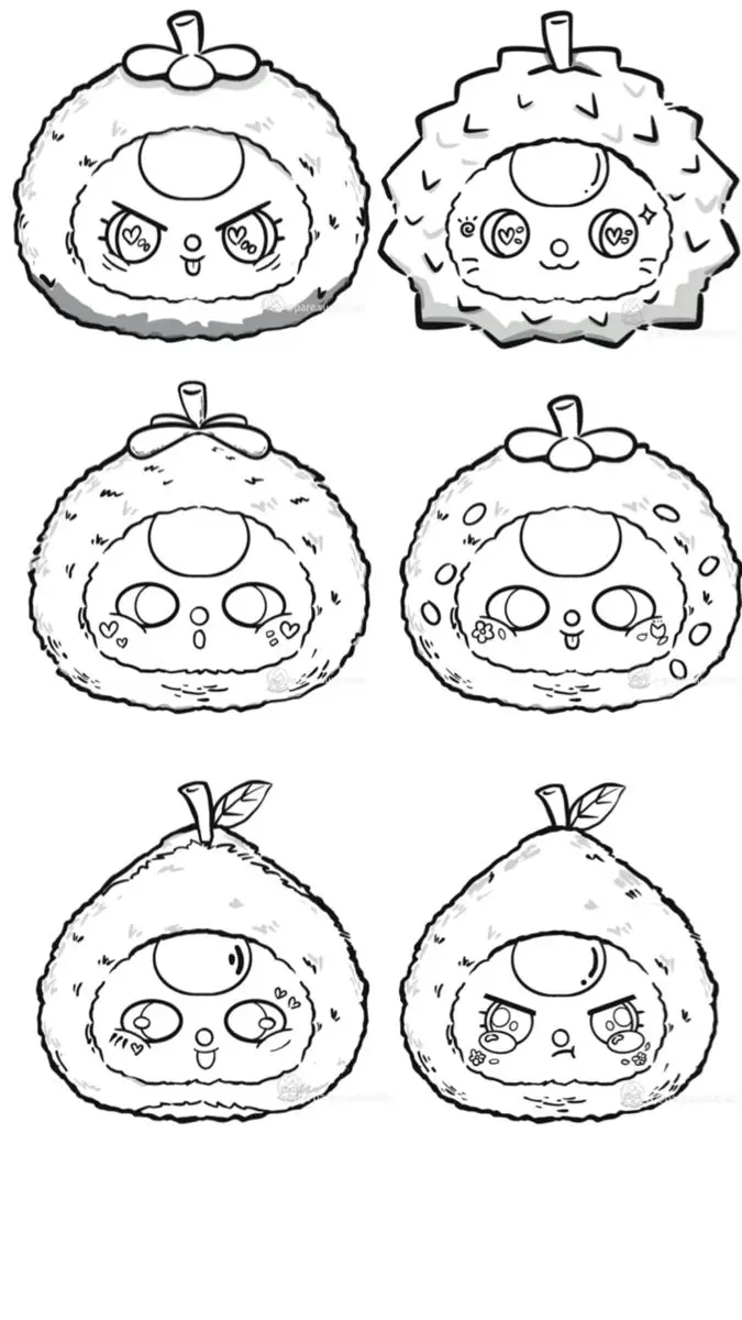 Tô màu đồ ăn cute: Bộ sưu tập hình ảnh dễ thương cho bé 51