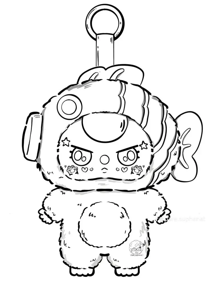 Tô màu đồ ăn cute: Bộ sưu tập hình ảnh dễ thương cho bé 59