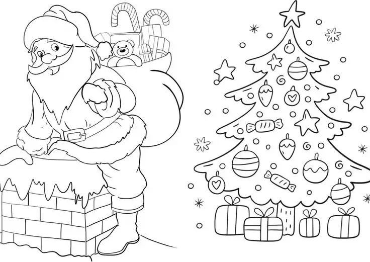 Tô Màu Ông Già Noel Hấp Dẫn Cho Trẻ Em 11