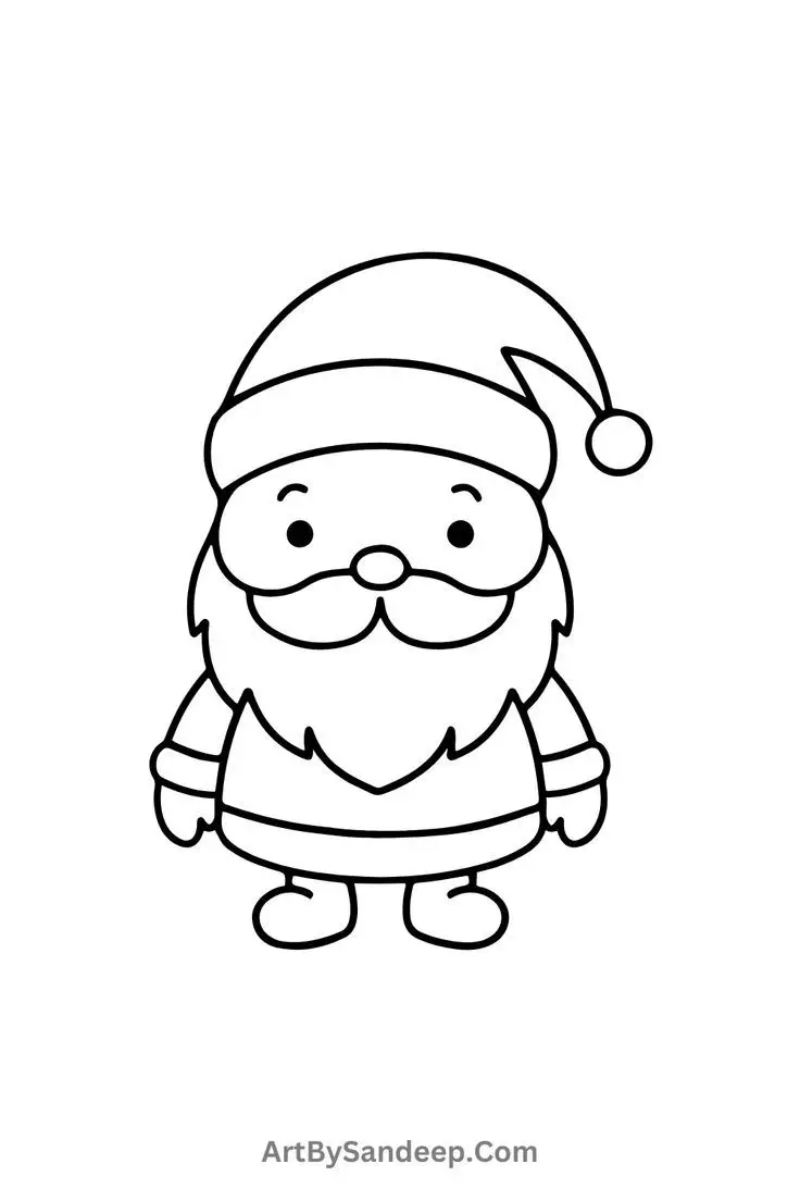 Tô Màu Ông Già Noel Hấp Dẫn Cho Trẻ Em 13