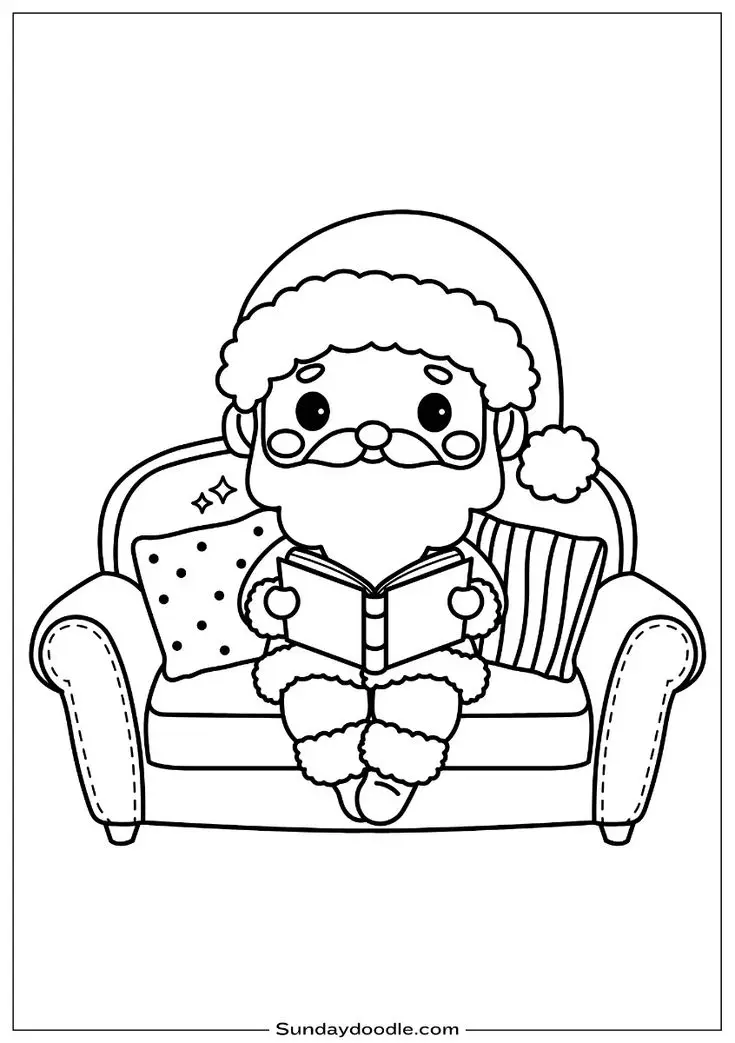 Tô Màu Ông Già Noel Hấp Dẫn Cho Trẻ Em 15