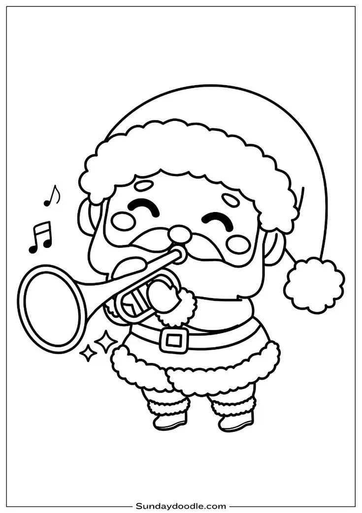 Tô Màu Ông Già Noel Hấp Dẫn Cho Trẻ Em 16