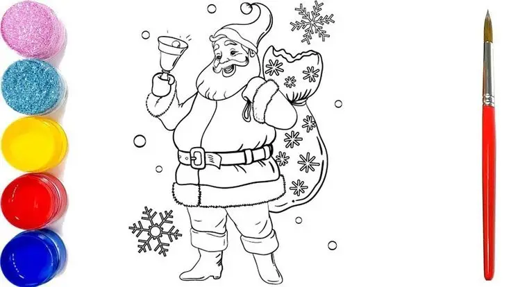 Tô Màu Ông Già Noel Hấp Dẫn Cho Trẻ Em 27