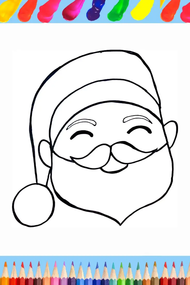 Tô Màu Ông Già Noel Hấp Dẫn Cho Trẻ Em 30