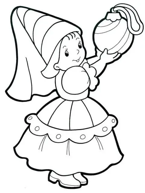 Tô Màu Ông Già Noel Hấp Dẫn Cho Trẻ Em 39