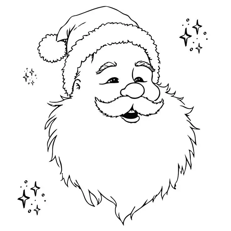 Tô Màu Ông Già Noel Hấp Dẫn Cho Trẻ Em 45