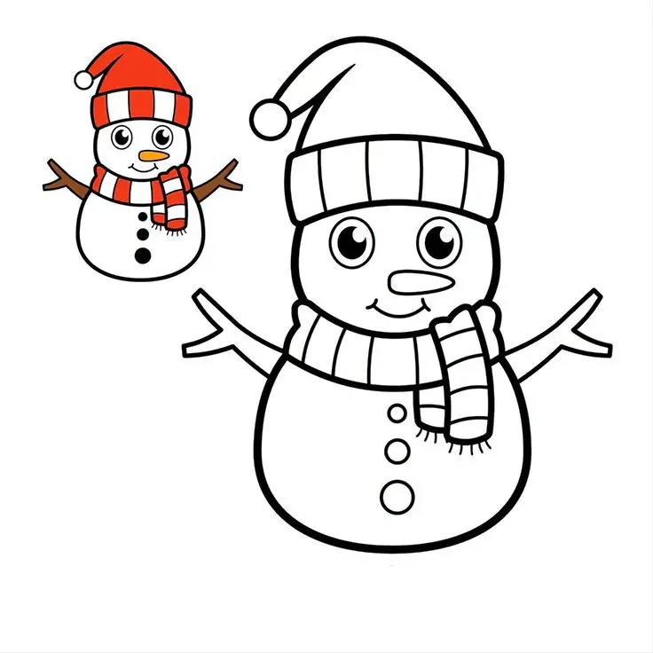 Tô Màu Ông Già Noel Hấp Dẫn Cho Trẻ Em 56