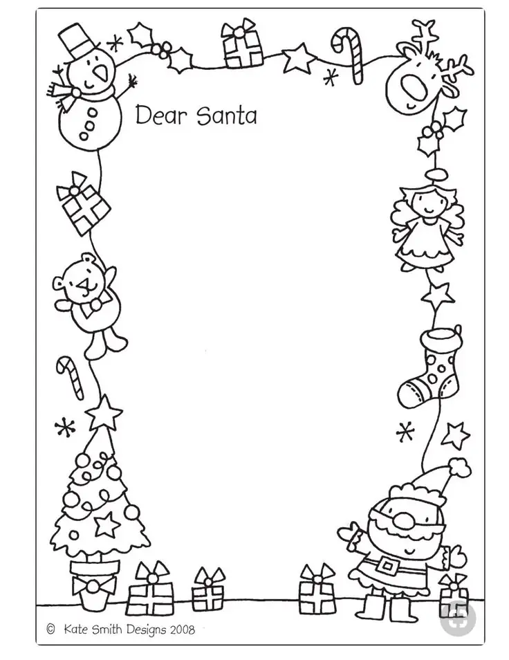 Tô Màu Ông Già Noel Hấp Dẫn Cho Trẻ Em 59