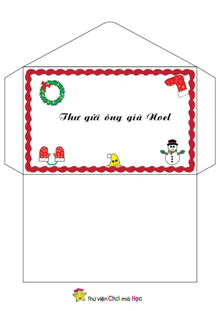 Tô Màu Ông Già Noel Hấp Dẫn Cho Trẻ Em 64