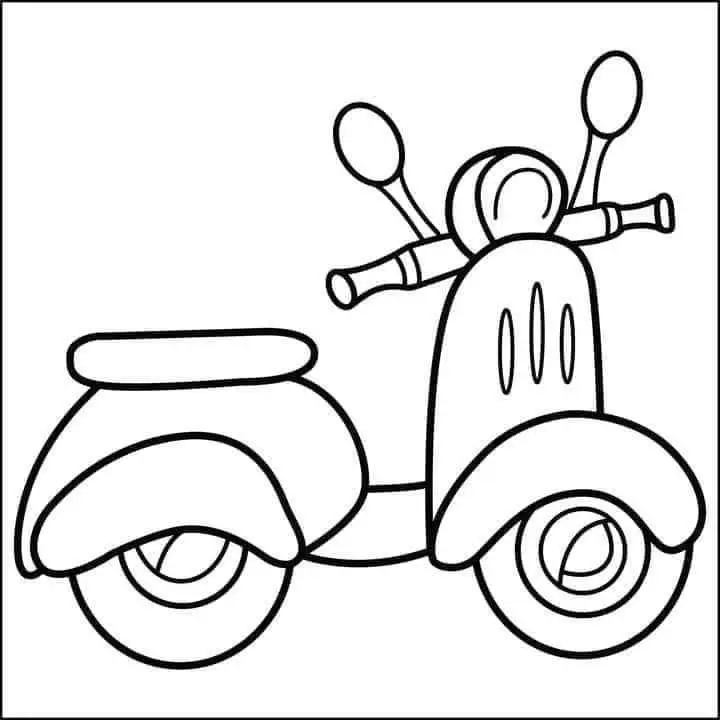 Tô Màu Phương Tiện Giao Thông: Hình Ảnh Đầy Màu Sắc Cho Bé 5