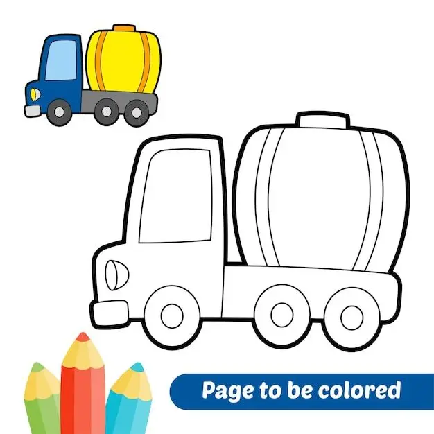 Tô Màu Phương Tiện Giao Thông: Hình Ảnh Đầy Màu Sắc Cho Bé 40