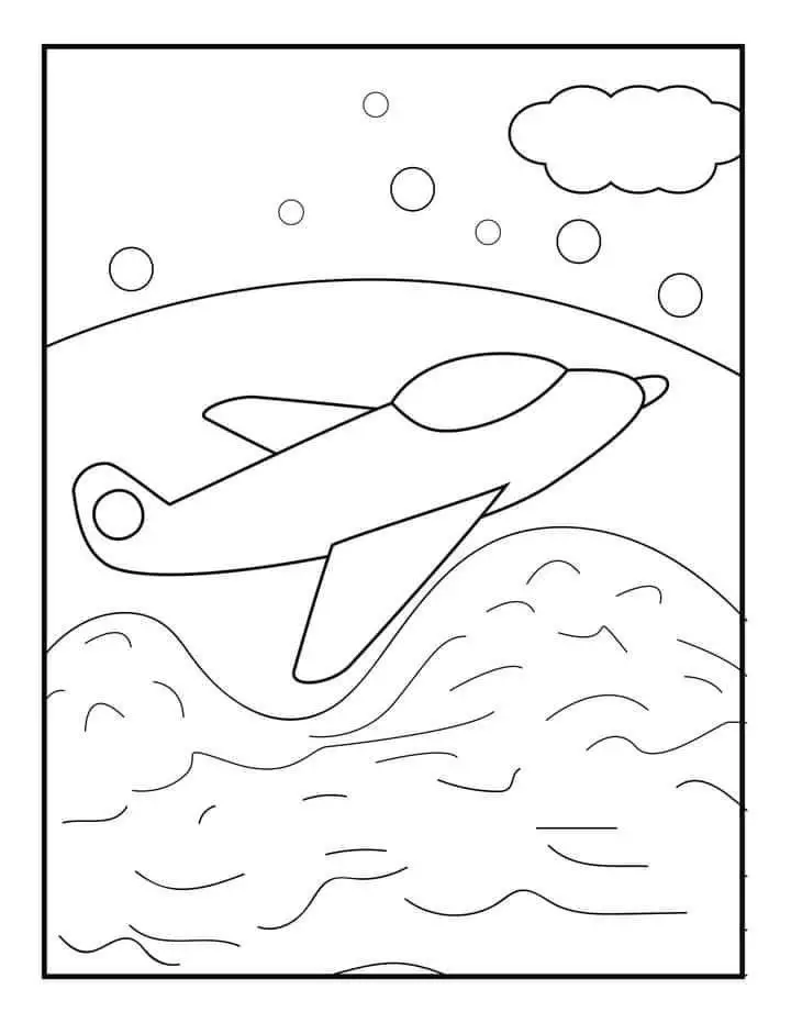 Tô Màu Phương Tiện Giao Thông: Hình Ảnh Đầy Màu Sắc Cho Bé 46