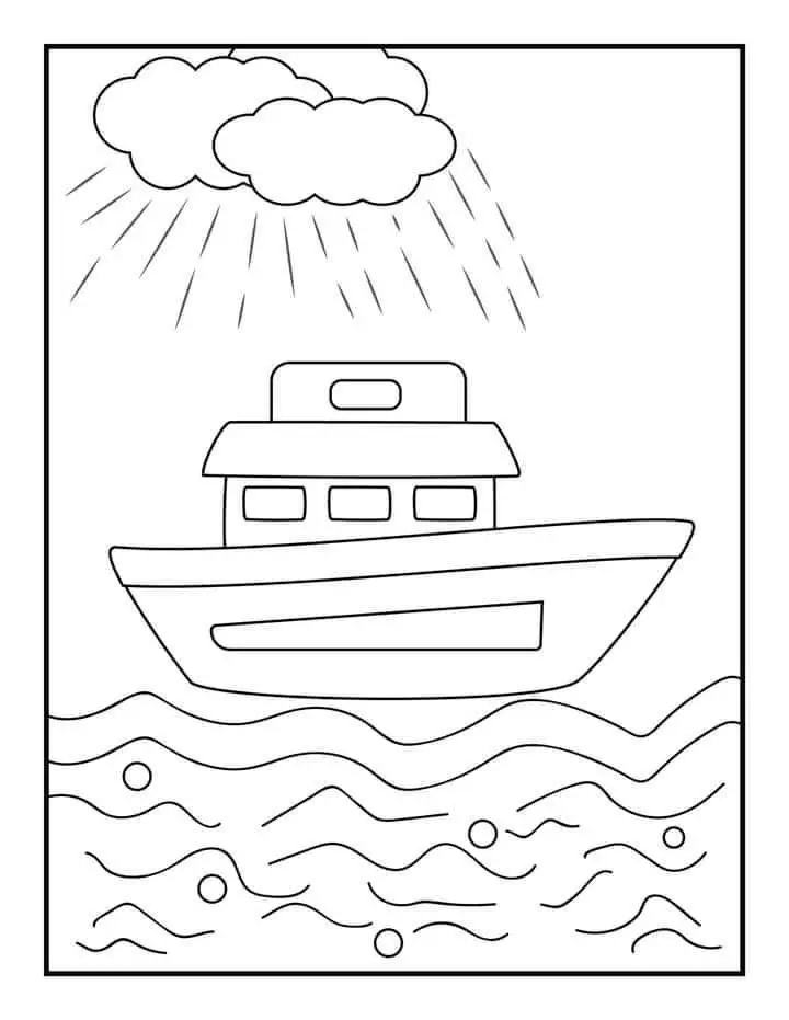 Tô Màu Phương Tiện Giao Thông: Hình Ảnh Đầy Màu Sắc Cho Bé 56