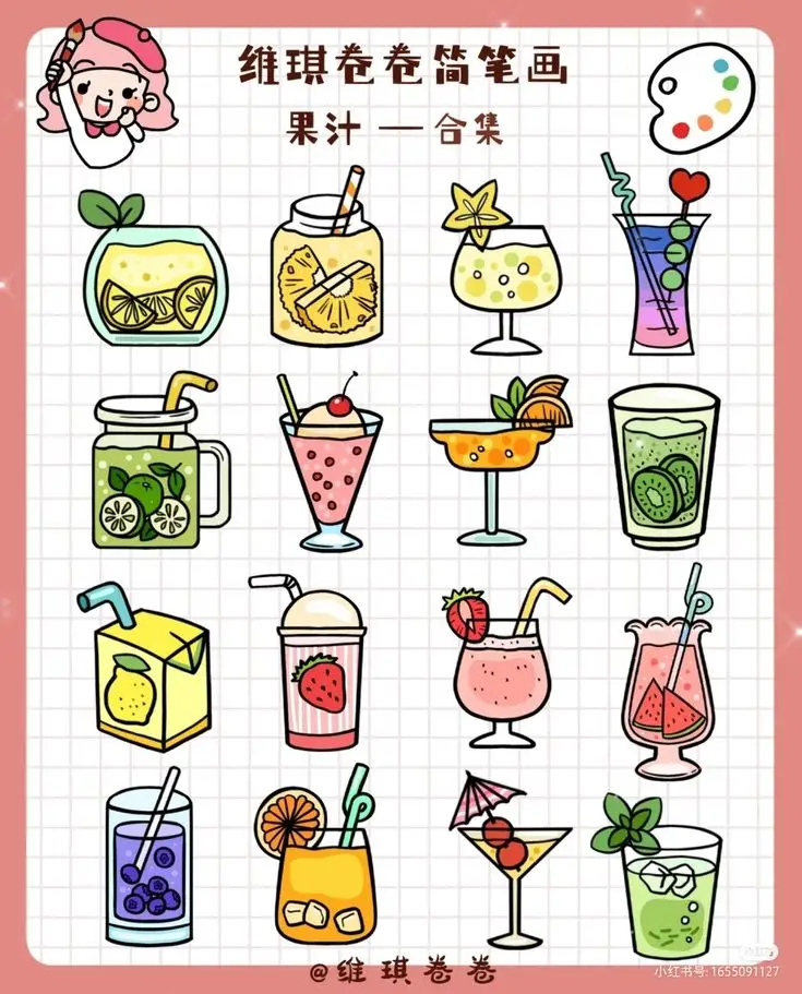 Tô Màu Sticker Đồ Ăn - Gợi Ý Hình Ảnh Độc Đáo 43