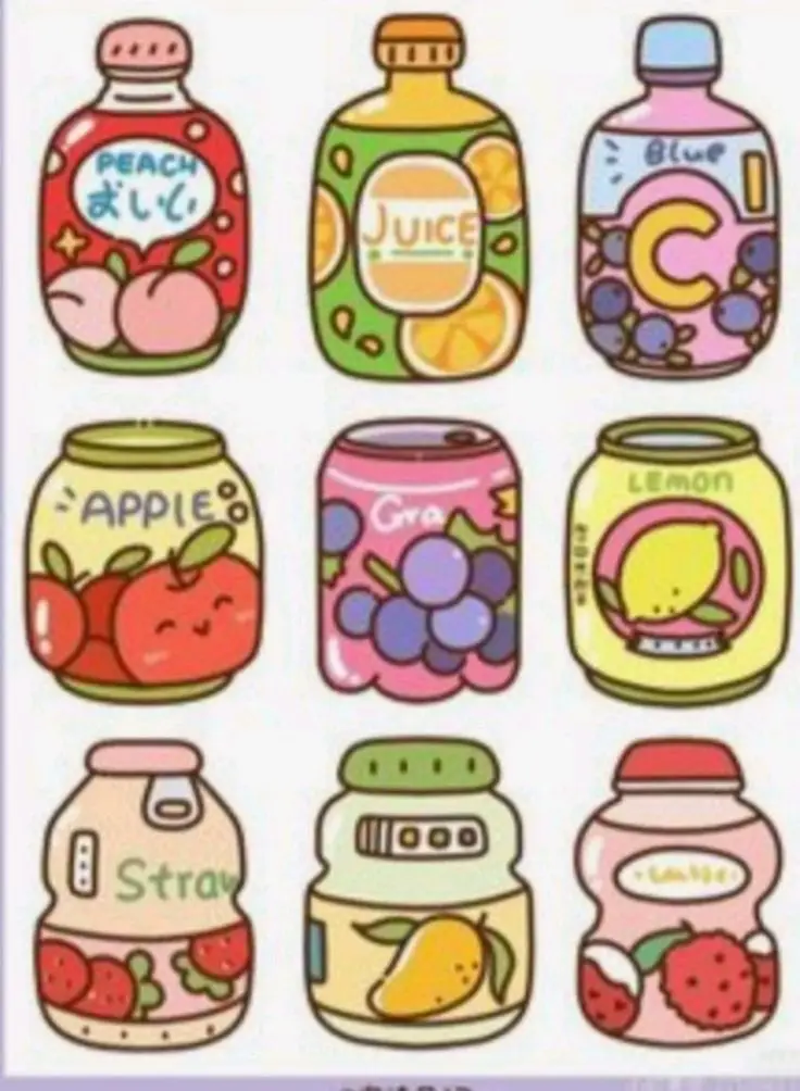 Tô Màu Sticker Đồ Ăn - Gợi Ý Hình Ảnh Độc Đáo 57