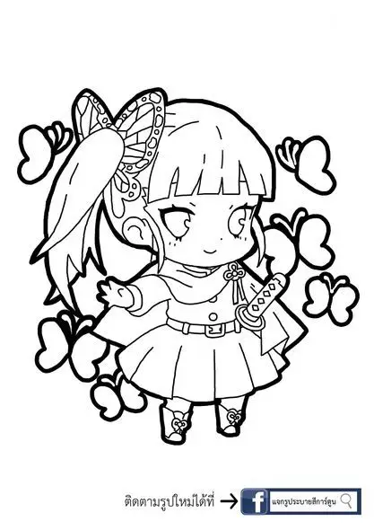 Tô màu thanh gươm diệt quỷ – Hình ảnh hành động hấp dẫn 13