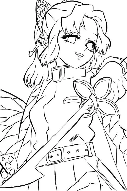 Tô màu thanh gươm diệt quỷ – Hình ảnh hành động hấp dẫn 28