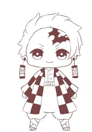 Tô màu thanh gươm diệt quỷ – Hình ảnh hành động hấp dẫn 42