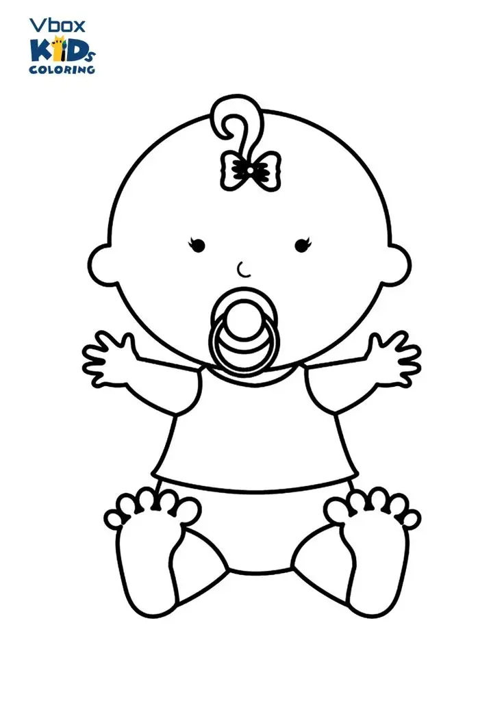 Tô Màu Váy Bé Gái Tuyệt Xinh 41